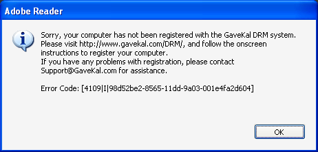 Not been registered