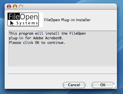 FileOpen Plug-in Installer